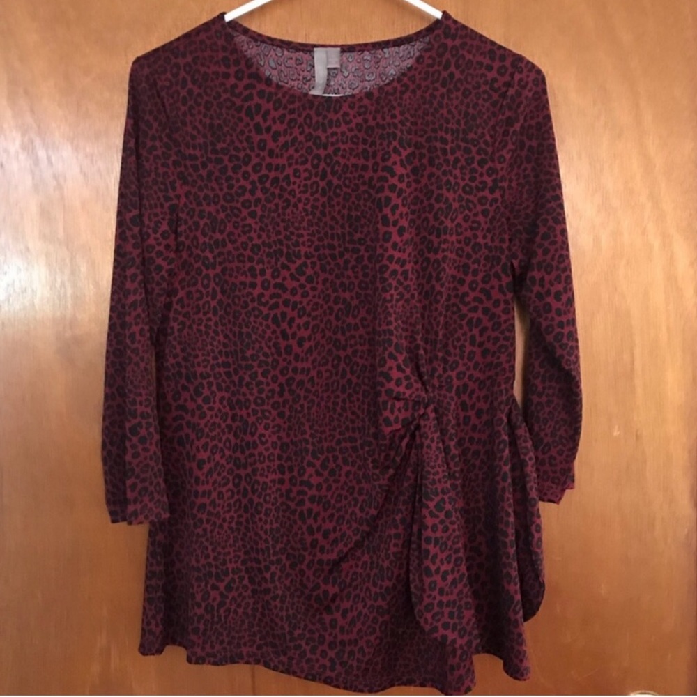 Leopard Print Top | M